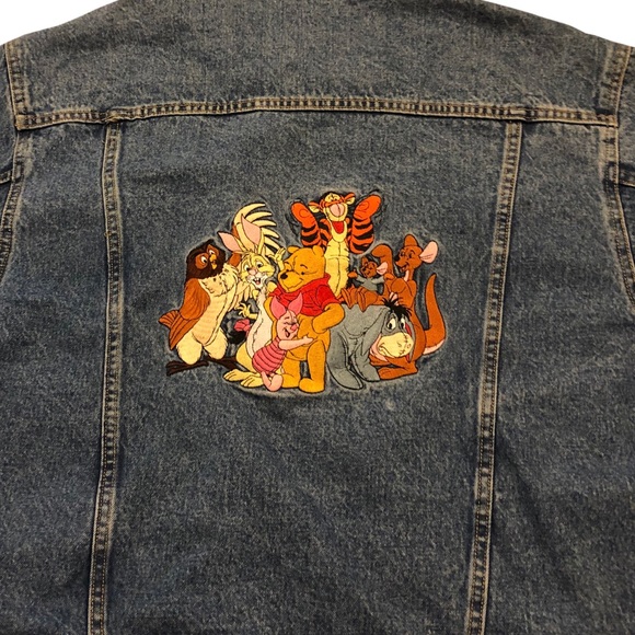 Disney Jackets & Blazers - Vintage Disney Store Winnie The Pooh Jean Jacket in Size large